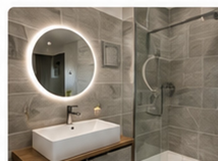 Bathroom tiling